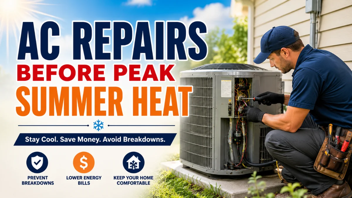 AC Repairs Before Peak Summer Heat