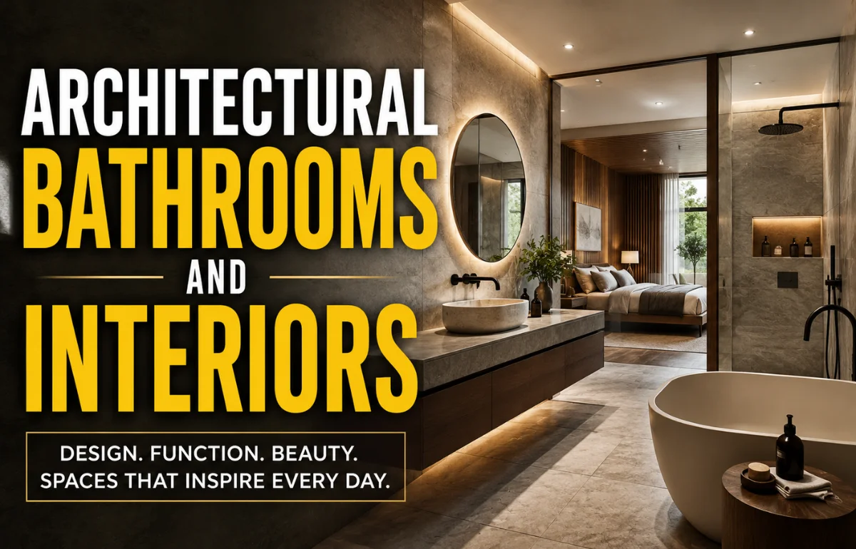 Architectural Bathrooms and Interiors Design Guide