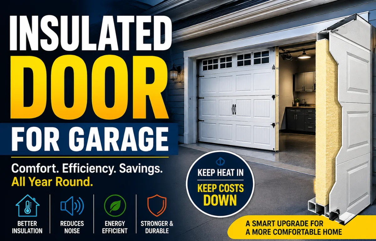 Insulated Door for Garage: Benefits, Types & Costs