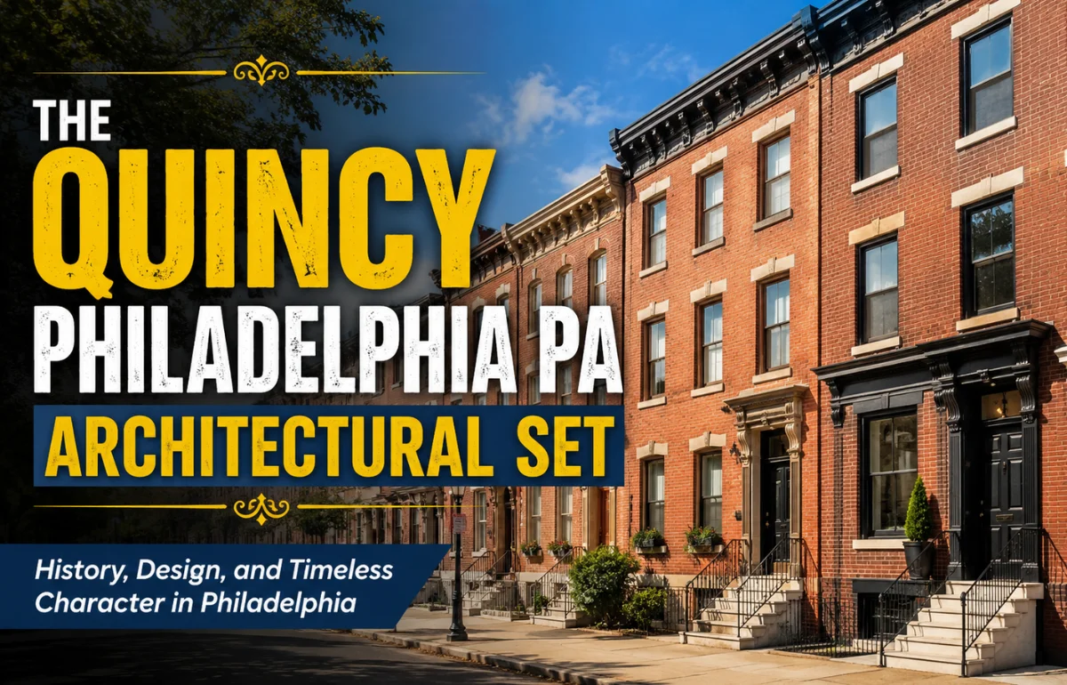 The Quincy Philadelphia PA Architectural Set