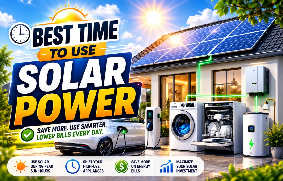 Best Time to Use Solar Power