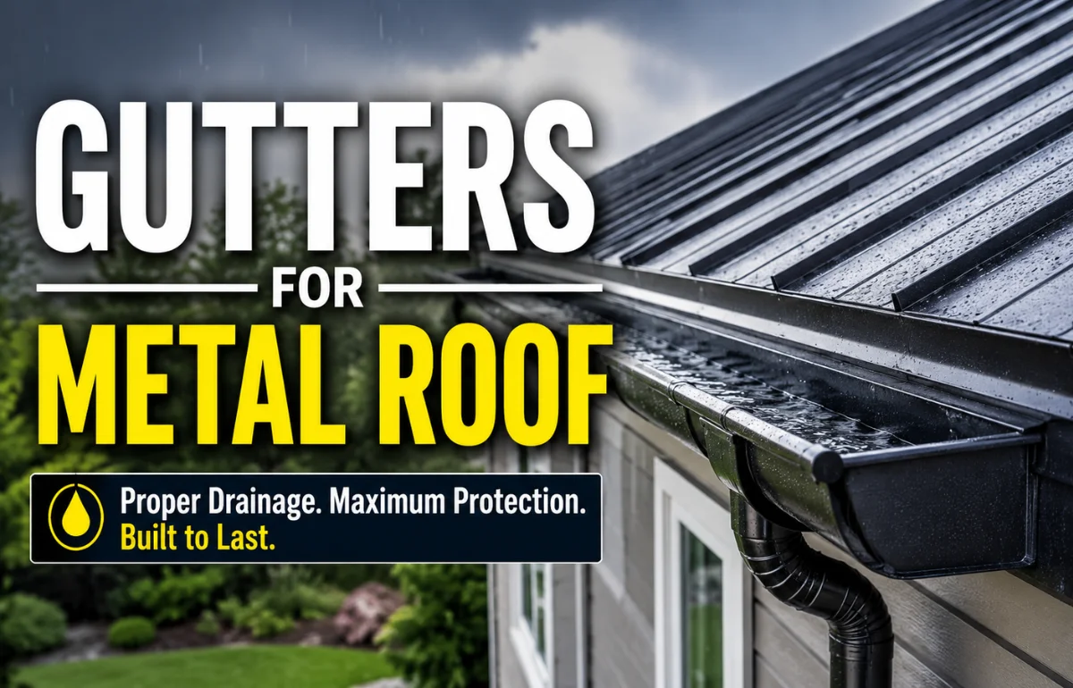 Gutters for Metal Roof