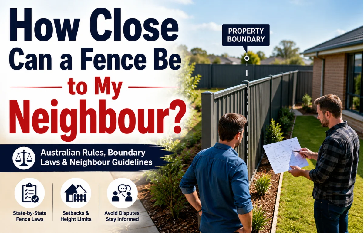 How Close Can a Fence Be to My Neighbour?
