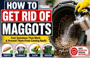 How to Get Rid of Maggots: 7 Fast & Proven Fixes