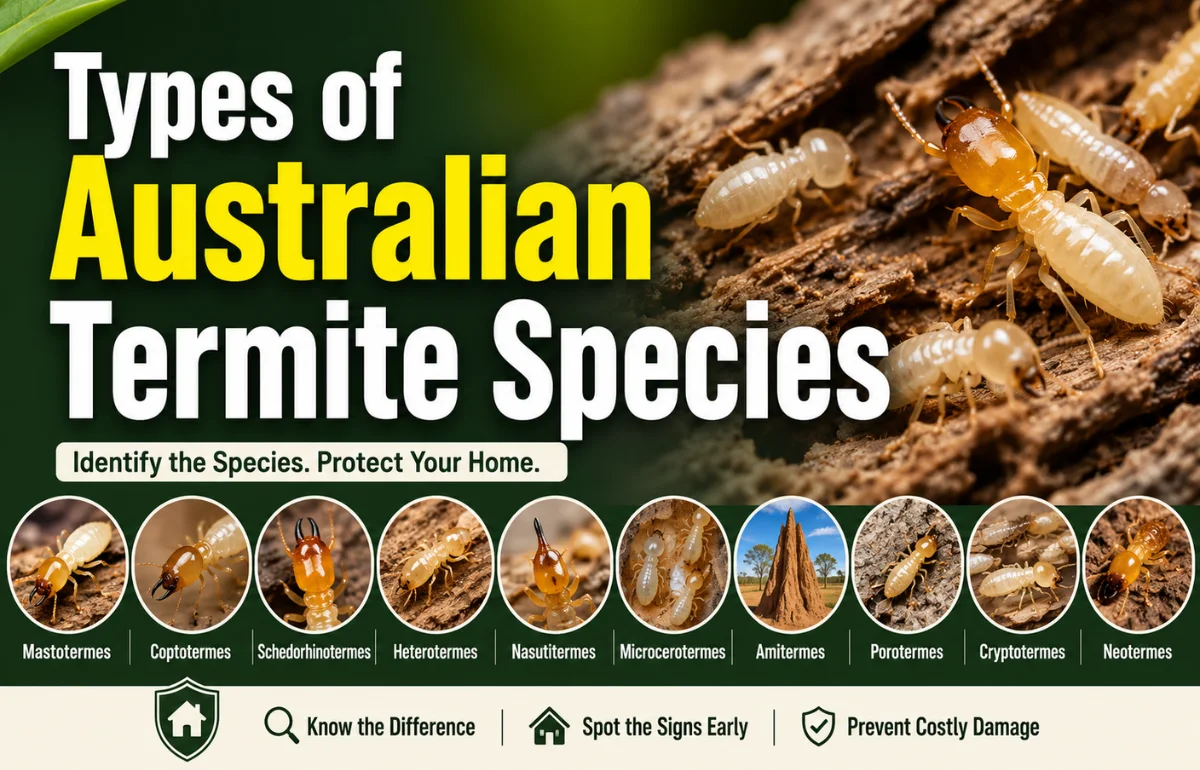 Types of Australian Termite Species