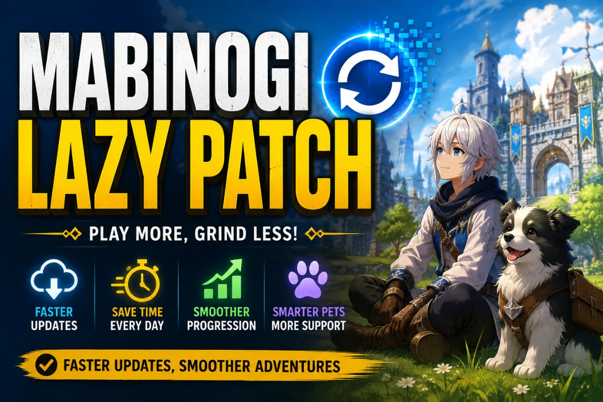 Mabinogi Lazy Patch