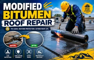 Modified Bitumen Roof Repair: Complete Expert Guide Modified Bitumen Roof Repair