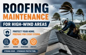 Roofing Maintenance for High-Wind Areas