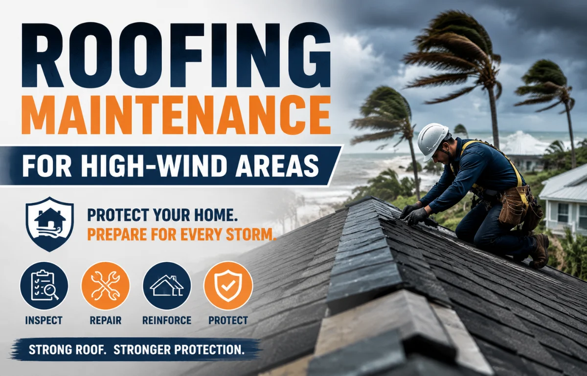 Roofing Maintenance for High-Wind Areas