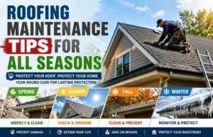 Roofing Maintenance Tips for All Seasons​
