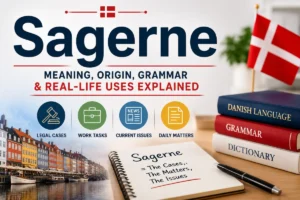 Sagerne Meaning: Origin, Uses & Danish Guide Sagerne