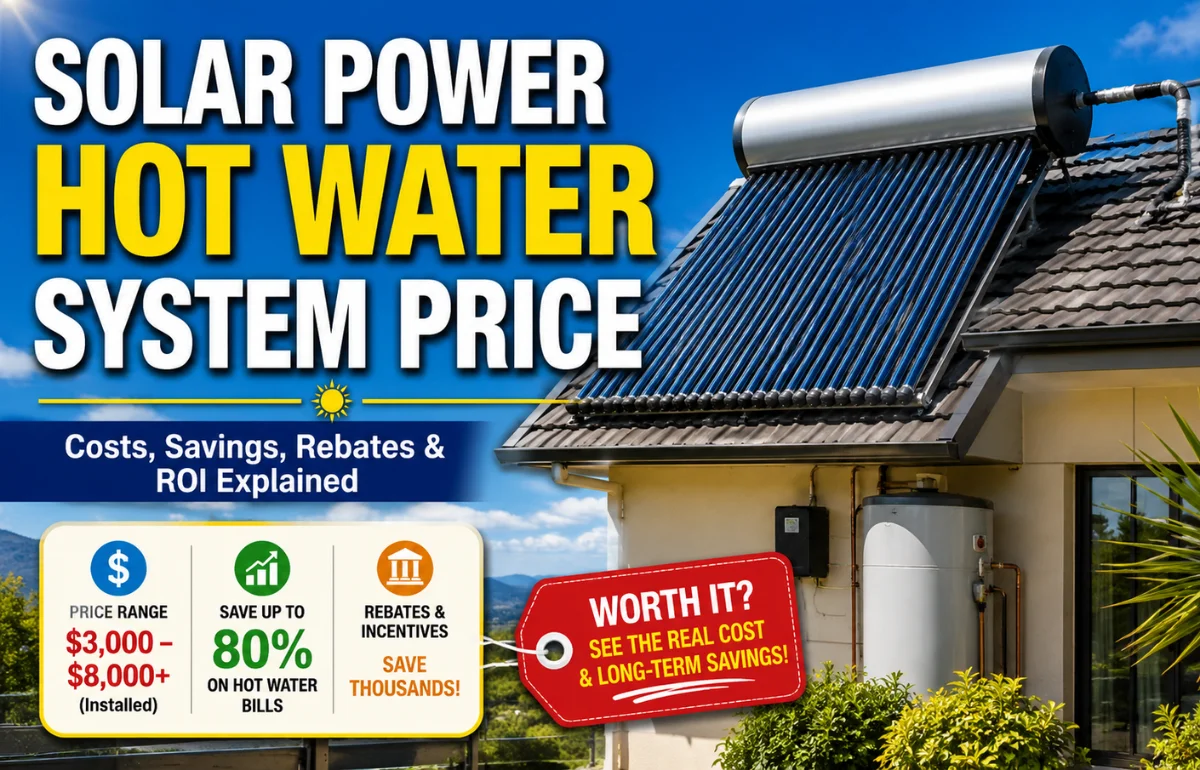 Solar Power Hot Water System Price