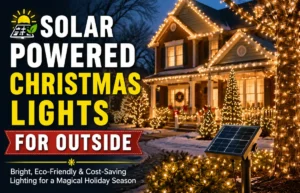 Solar Powered Christmas Lights for Outside Guide Solar Powered Christmas Lights for Outside