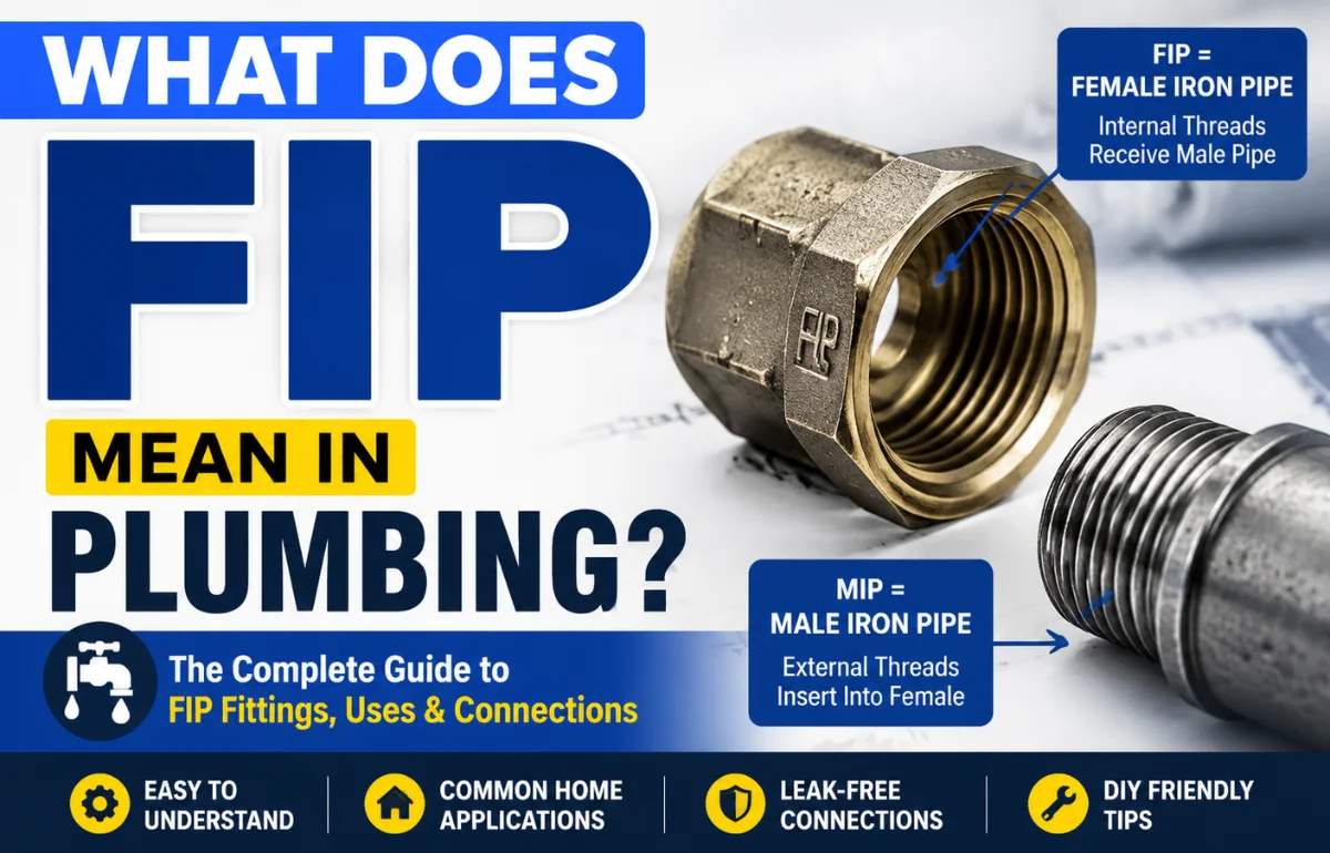 What Does FIP Mean in Plumbing?