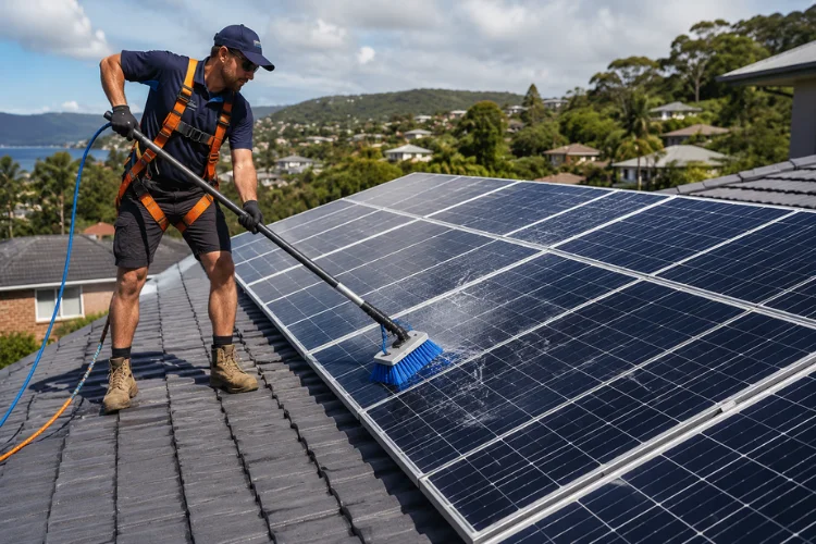 Solar Panel Cleaning Central Coast