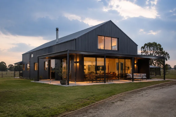 Modern Barn Shed Home Australia